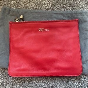 McQueen Clutch in Red
